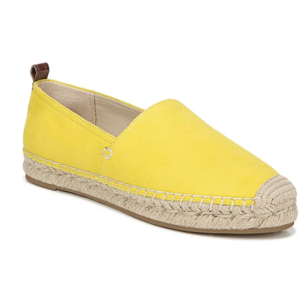 Sam Edelman Khloe Slip-On Espadrille in Lemon Zest